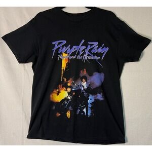 Prince Purple Rain T-Shirt Medium Official Estate Prince and the Revolution